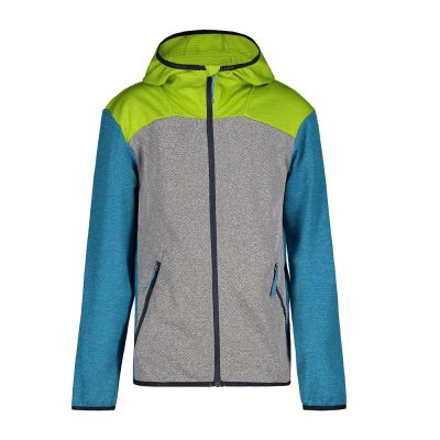 Icepeak Kirtland Jr Gris, gilet polaire à capuche garçon