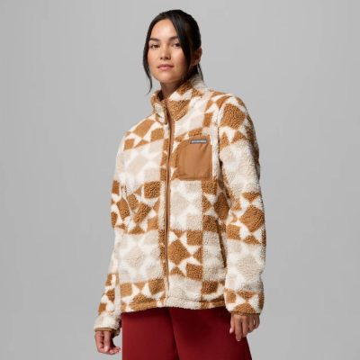 columbia-west-bend-ii-vest-camel-brown-gilet-poliare-urbain-femme